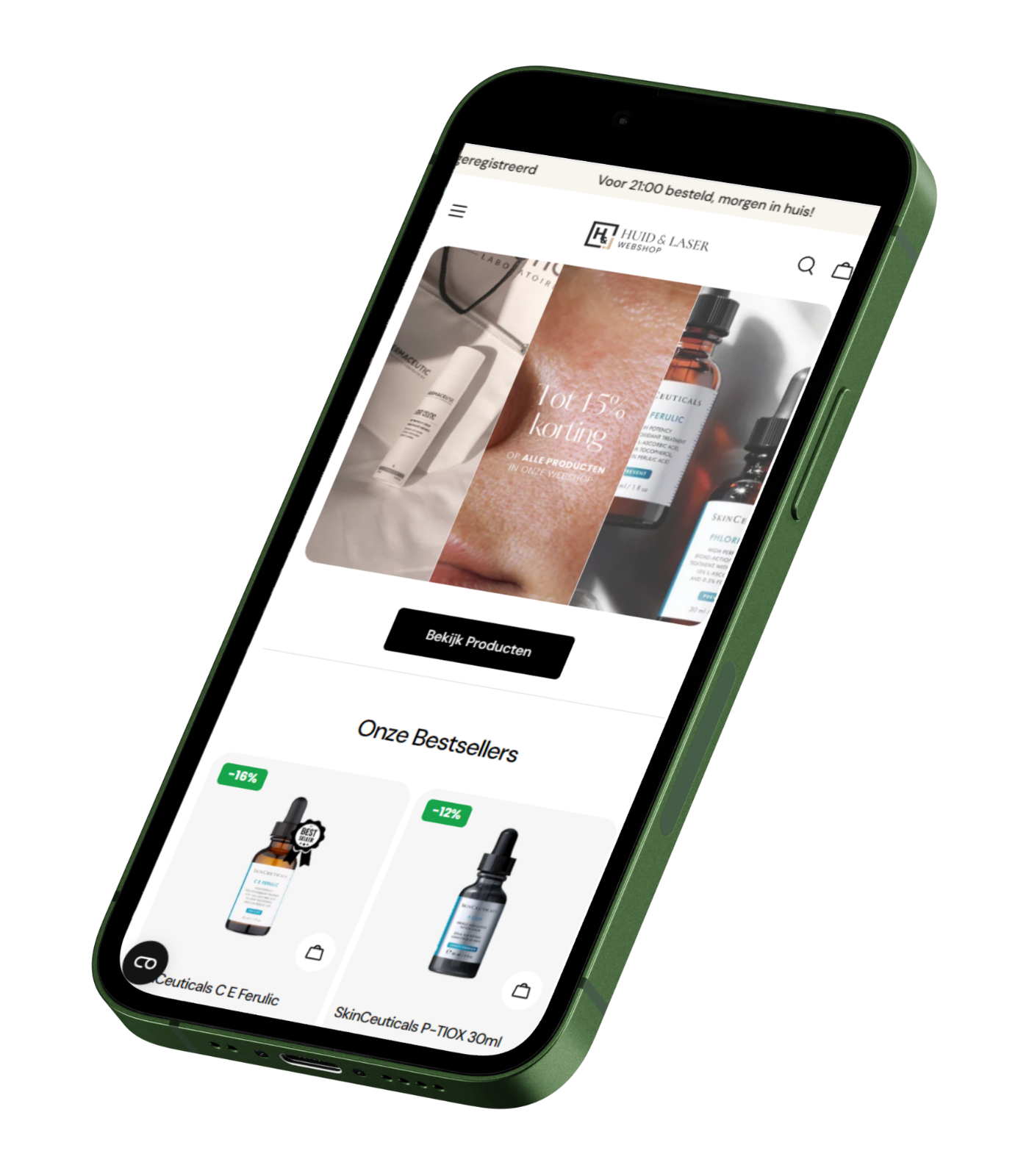 Shopify store example